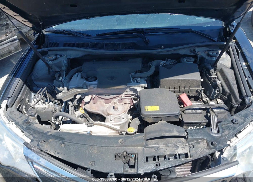 2012 TOYOTA CAMRY XLE VIN: 4T4BF1FKXCR247966