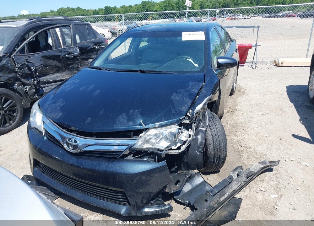 2012 TOYOTA CAMRY XLE VIN: 4T4BF1FKXCR247966