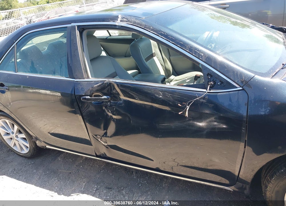 2012 TOYOTA CAMRY XLE VIN: 4T4BF1FKXCR247966