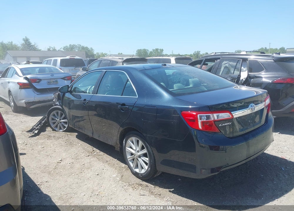 2012 TOYOTA CAMRY XLE VIN: 4T4BF1FKXCR247966