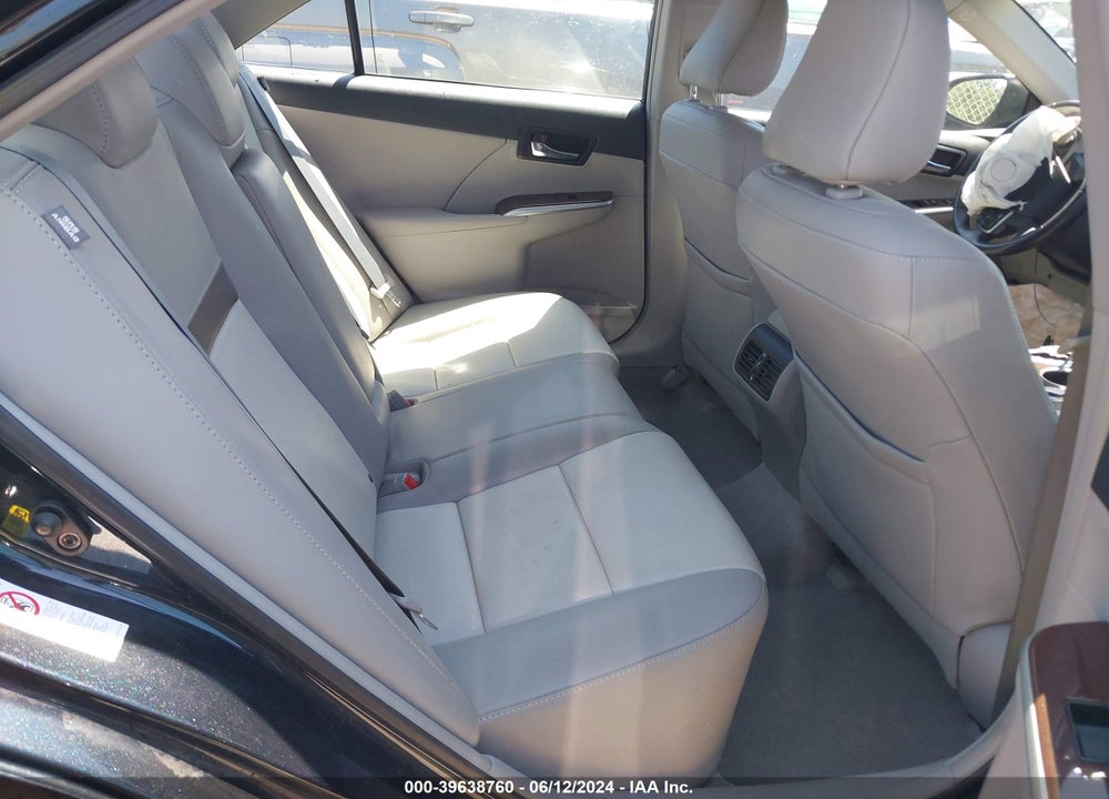 2012 TOYOTA CAMRY XLE VIN: 4T4BF1FKXCR247966