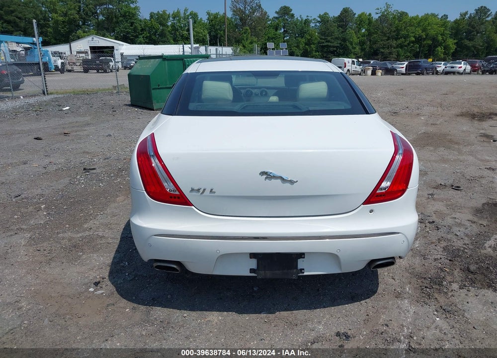2012 JAGUAR XJ XJL PORTFOLIO VIN: SAJWA2GB8CLV31896