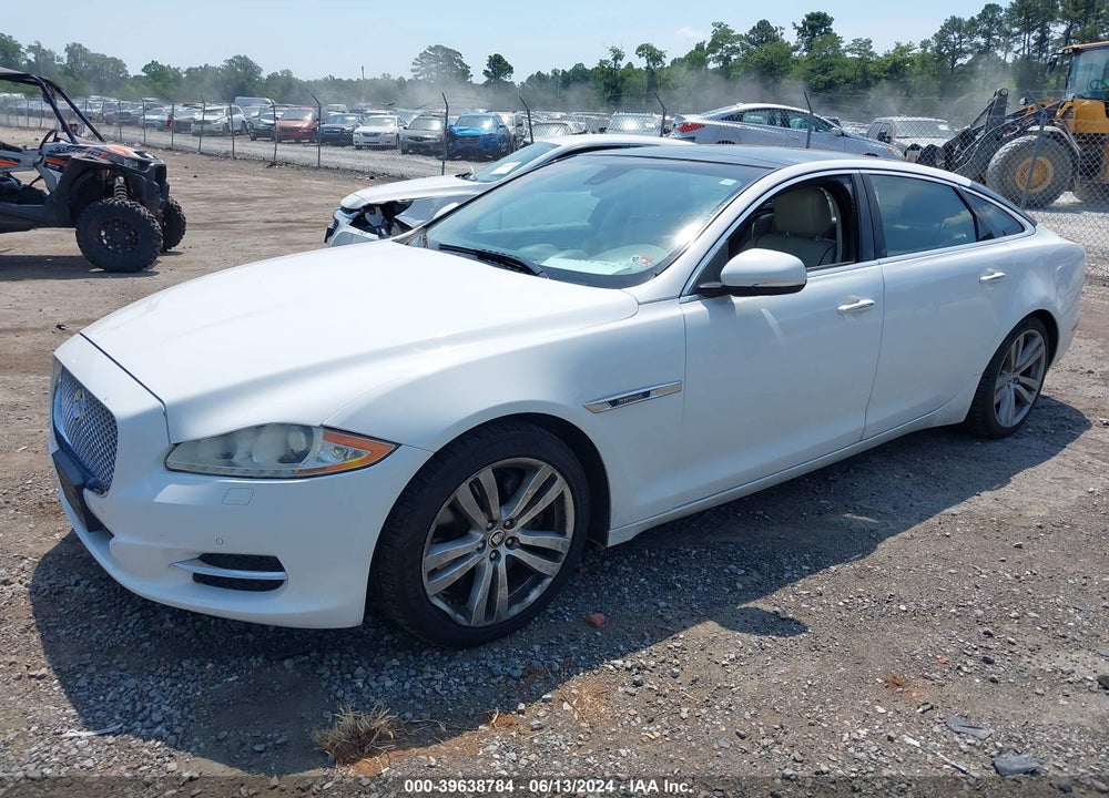 2012 JAGUAR XJ XJL PORTFOLIO VIN: SAJWA2GB8CLV31896