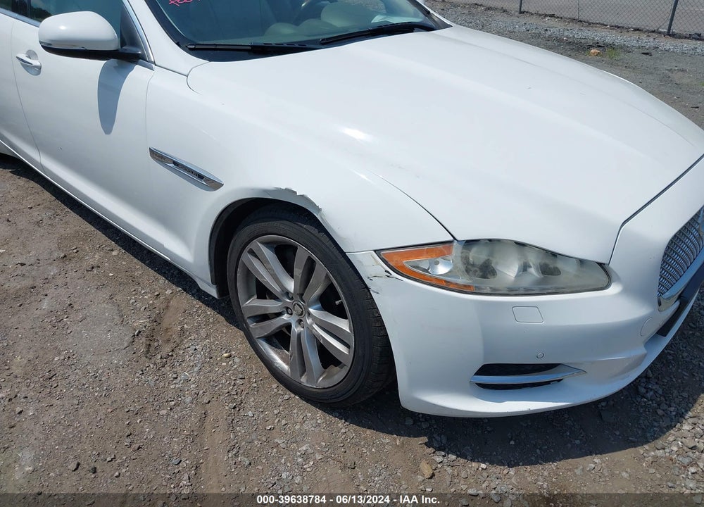 2012 JAGUAR XJ XJL PORTFOLIO VIN: SAJWA2GB8CLV31896