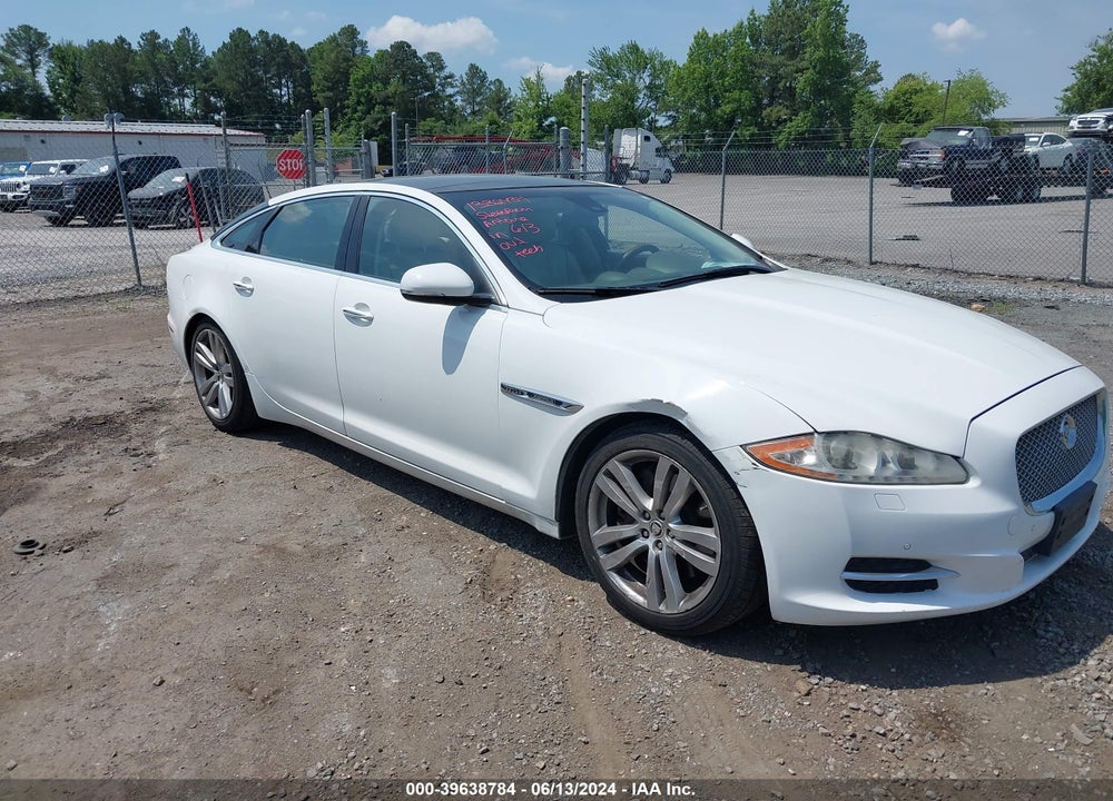 2012 JAGUAR XJ XJL PORTFOLIO VIN: SAJWA2GB8CLV31896