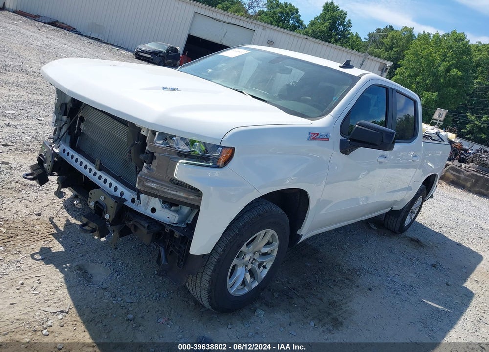 2022 CHEVROLET SILVERADO 1500 LTD 4WD SHORT BED RST VIN: 1GCUYEEL0NZ167553