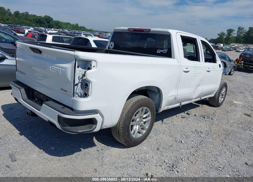 2022 CHEVROLET SILVERADO 1500 LTD 4WD SHORT BED RST VIN: 1GCUYEEL0NZ167553