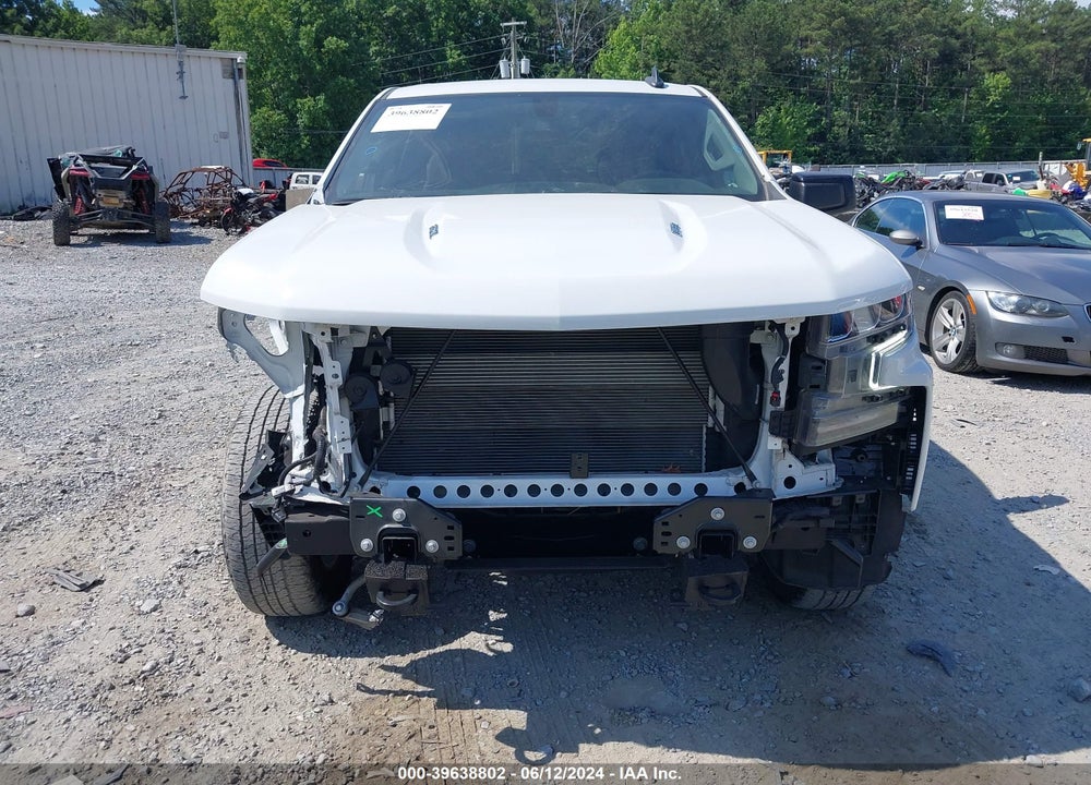 2022 CHEVROLET SILVERADO 1500 LTD 4WD SHORT BED RST VIN: 1GCUYEEL0NZ167553