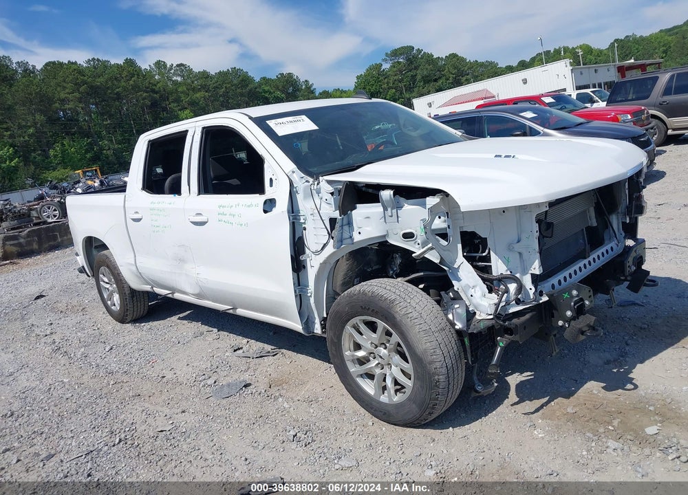 2022 CHEVROLET SILVERADO 1500 LTD 4WD SHORT BED RST VIN: 1GCUYEEL0NZ167553