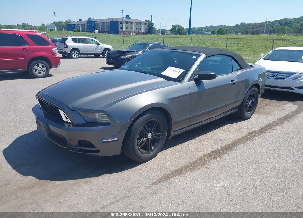 2013 FORD MUSTANG V6 VIN: 1ZVBP8EM4D5229933