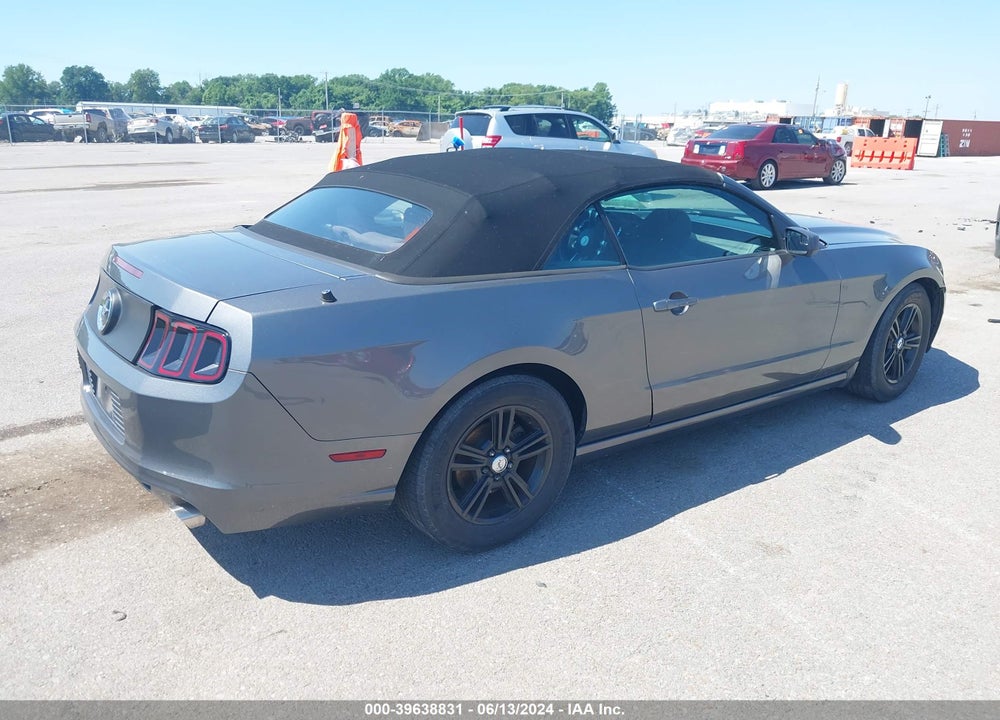 2013 FORD MUSTANG V6 VIN: 1ZVBP8EM4D5229933