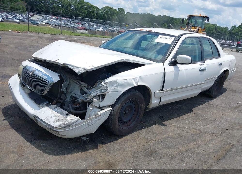 2002 MERCURY GRAND MARQUIS GS VIN: 2MEFM74W12X649444