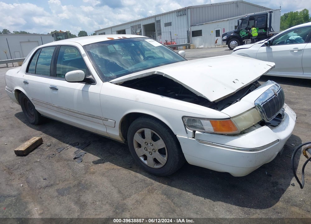 2002 MERCURY GRAND MARQUIS GS VIN: 2MEFM74W12X649444