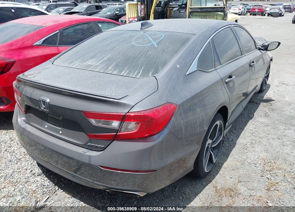 2018 HONDA ACCORD SPORT VIN: 1HGCV1F32JA259205