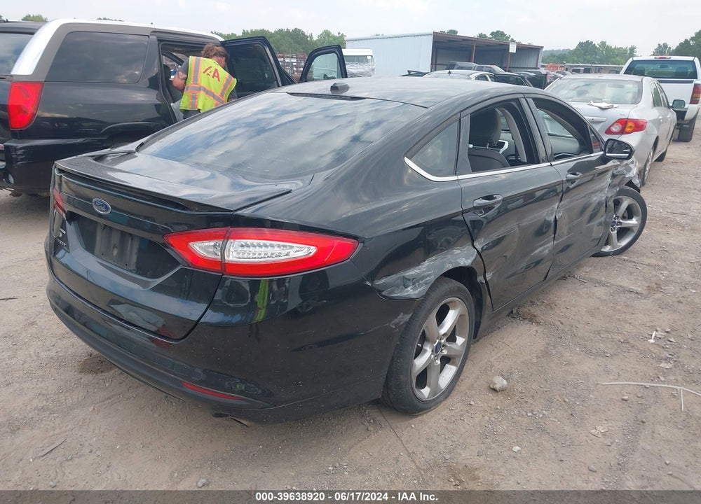2016 FORD FUSION S VIN: 3FA6P0G72GR139779
