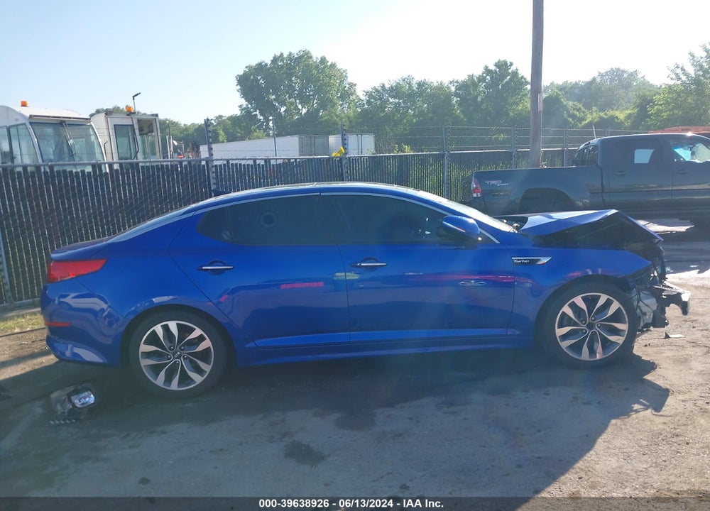 2015 KIA OPTIMA SX TURBO VIN: 5XXGR4A61FG418069