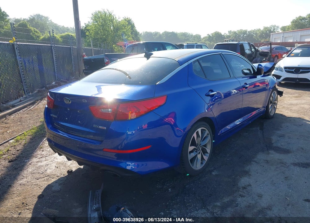 2015 KIA OPTIMA SX TURBO VIN: 5XXGR4A61FG418069