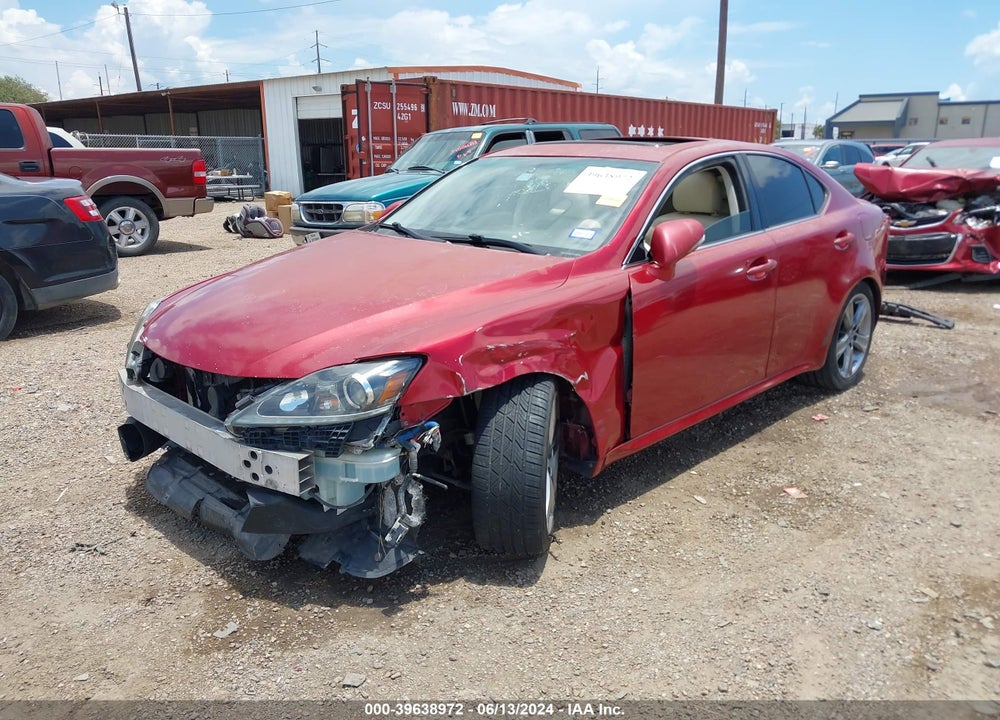 2011 LEXUS IS 250 VIN: JTHBF5C22B5144266
