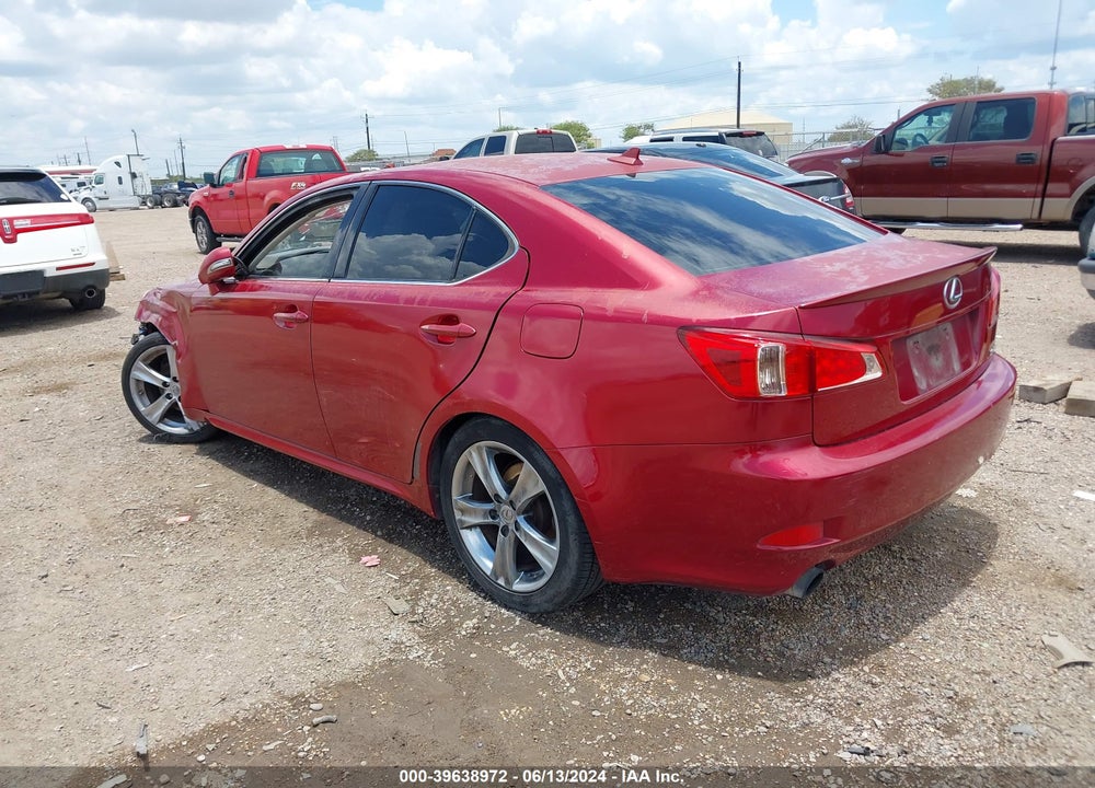 2011 LEXUS IS 250 VIN: JTHBF5C22B5144266