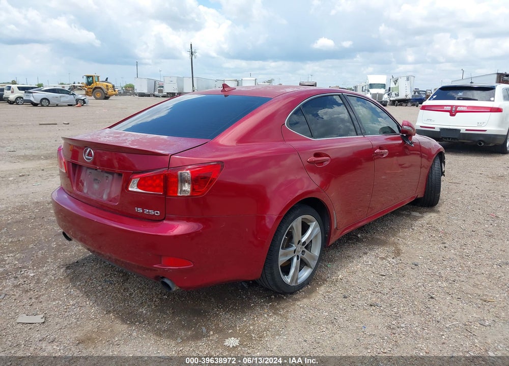 2011 LEXUS IS 250 VIN: JTHBF5C22B5144266