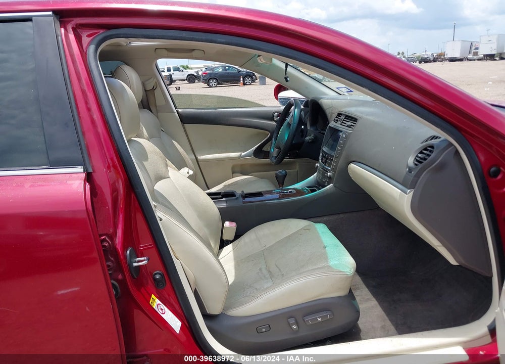2011 LEXUS IS 250 VIN: JTHBF5C22B5144266