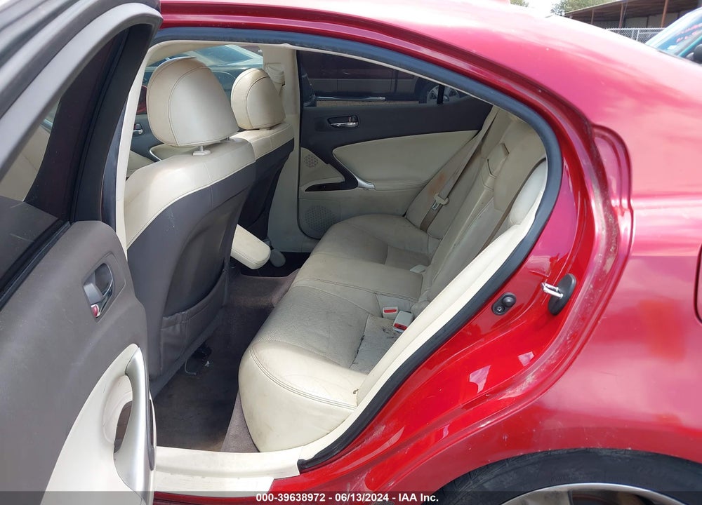 2011 LEXUS IS 250 VIN: JTHBF5C22B5144266