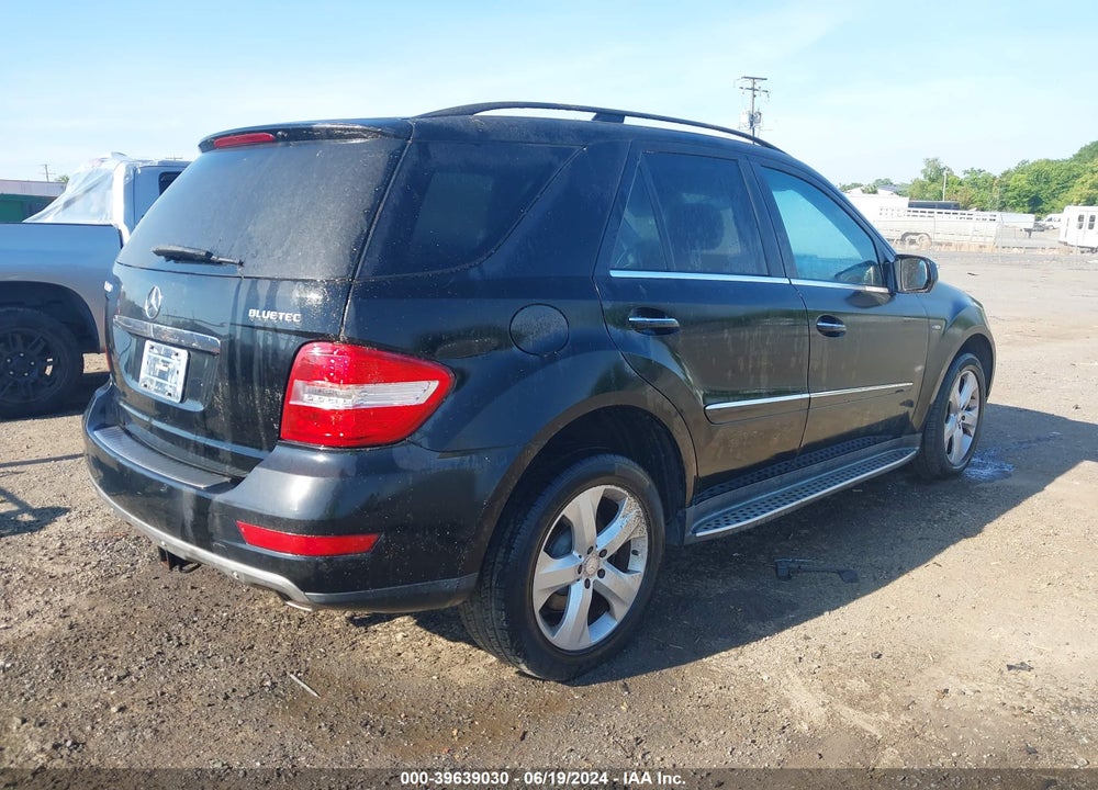 2010 MERCEDES-BENZ ML 350 BLUETEC 4MATIC VIN: 4JGBB2FB0AA601360