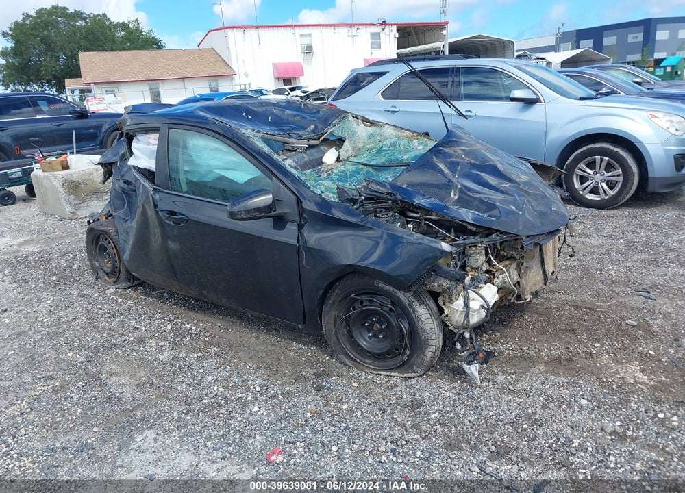2016 TOYOTA COROLLA LE VIN: 5YFBURHE6GP484306