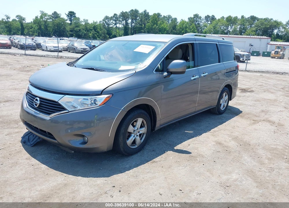2016 NISSAN QUEST PLATINUM/S/SL/SV VIN: JN8AE2KP2G9155784