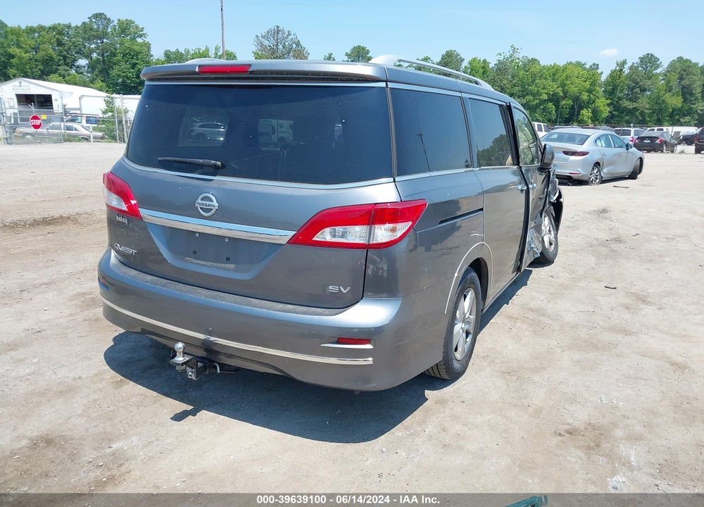 2016 NISSAN QUEST PLATINUM/S/SL/SV VIN: JN8AE2KP2G9155784