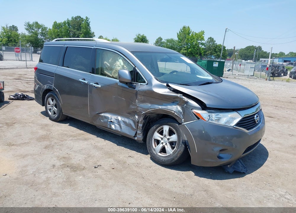 2016 NISSAN QUEST PLATINUM/S/SL/SV VIN: JN8AE2KP2G9155784