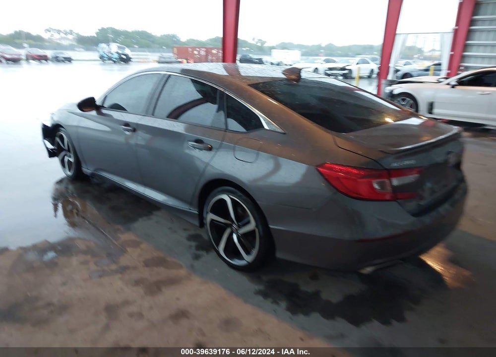 2018 HONDA ACCORD SPORT VIN: 1HGCV1F32JA163025