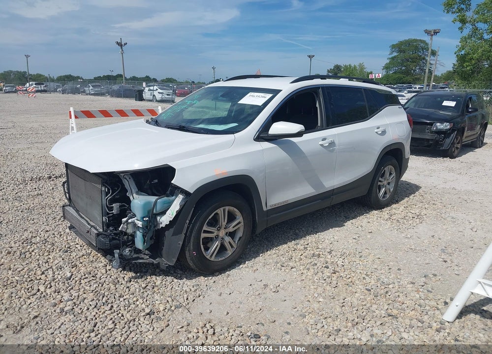 2019 GMC TERRAIN SLE VIN: 3GKALMEV2KL356628