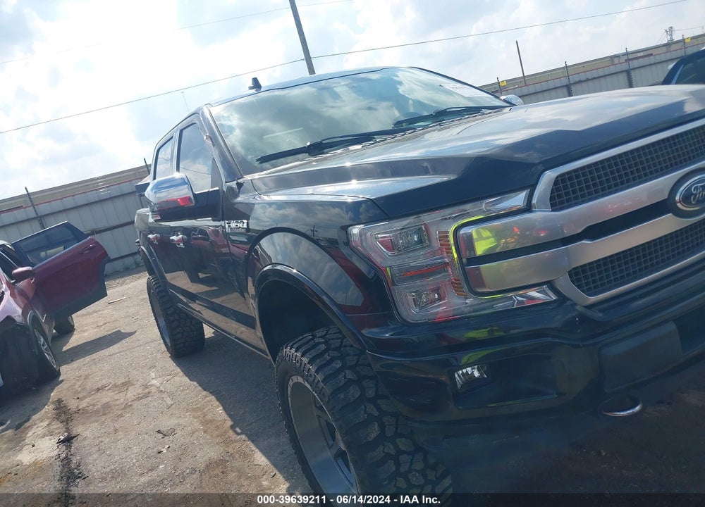 2018 FORD F-150 PLATINUM VIN: 1FTEW1EG3JFC82181