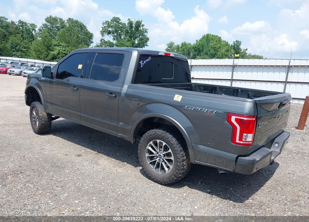 2017 FORD F-150 VIN: 1FTEW1EF5HKD79097