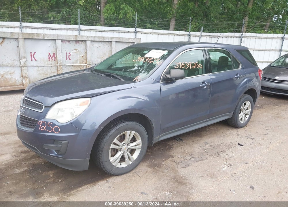 2013 CHEVROLET EQUINOX LS VIN: 2GNFLCEK5D6196910