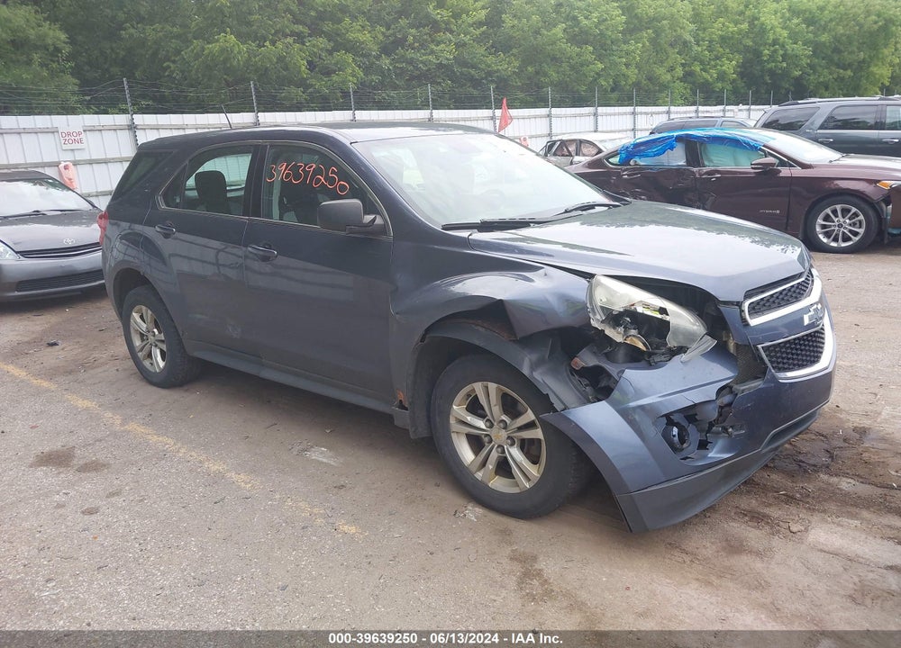 2013 CHEVROLET EQUINOX LS VIN: 2GNFLCEK5D6196910