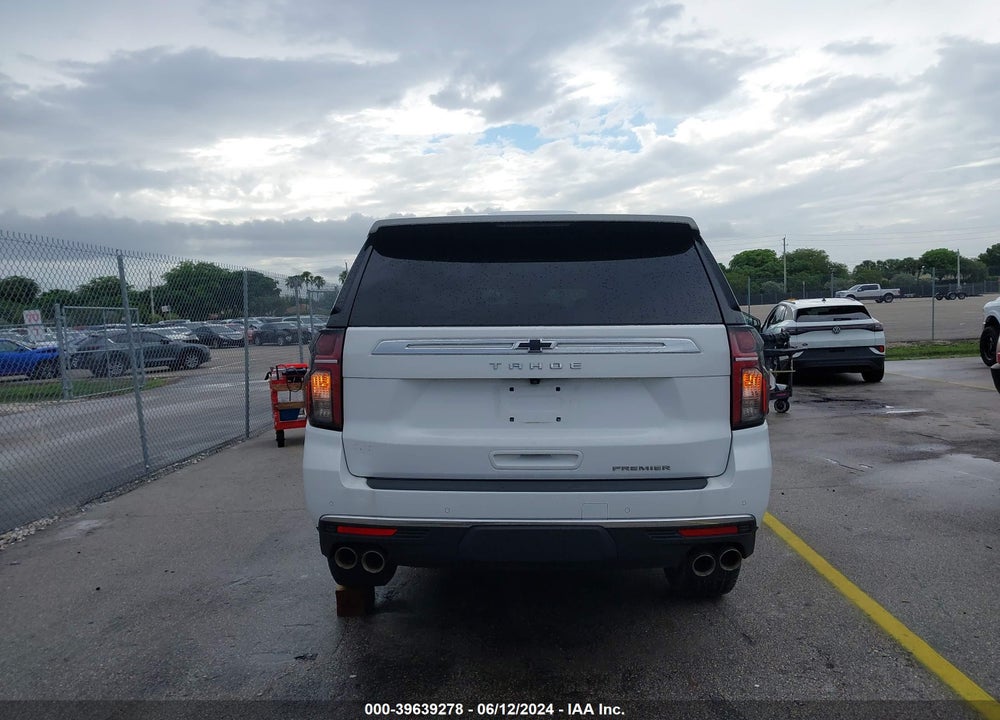 2021 CHEVROLET TAHOE 2WD PREMIER VIN: 1GNSCSKD5MR357937