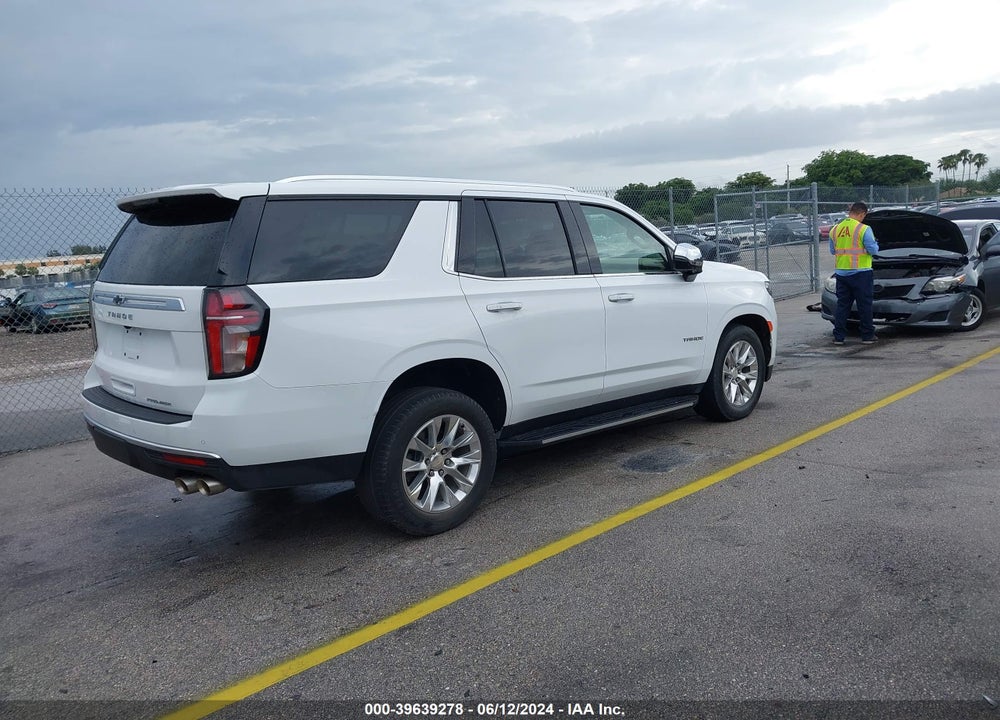 2021 CHEVROLET TAHOE 2WD PREMIER VIN: 1GNSCSKD5MR357937