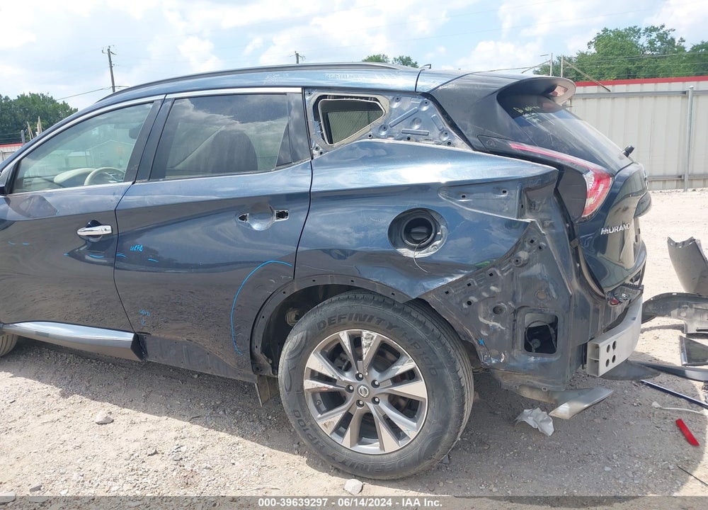 2016 NISSAN MURANO SV VIN: 5N1AZ2MGXGN140448