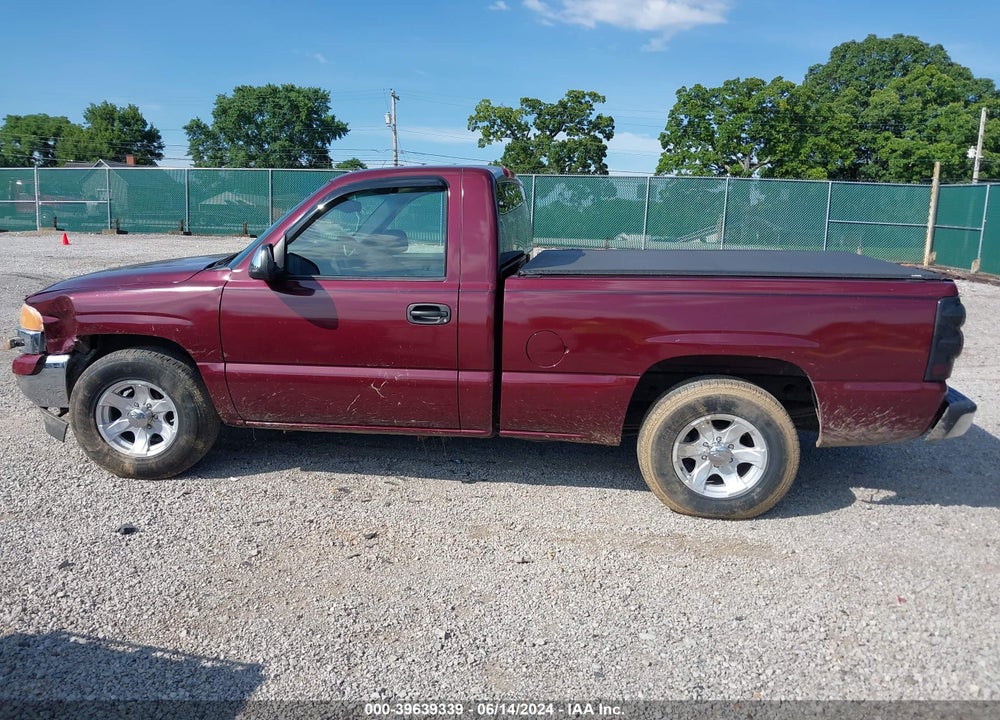 2002 GMC SIERRA 1500 SLE VIN: 1GTEC14V52Z334127