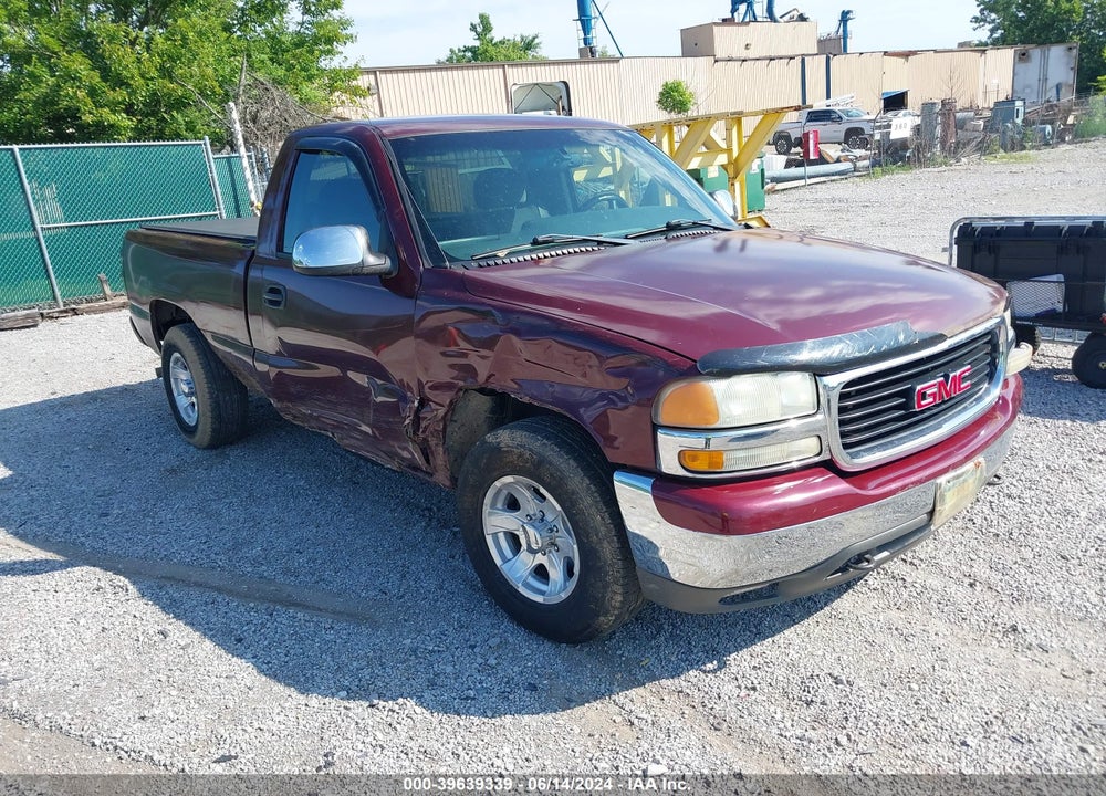 2002 GMC SIERRA 1500 SLE VIN: 1GTEC14V52Z334127