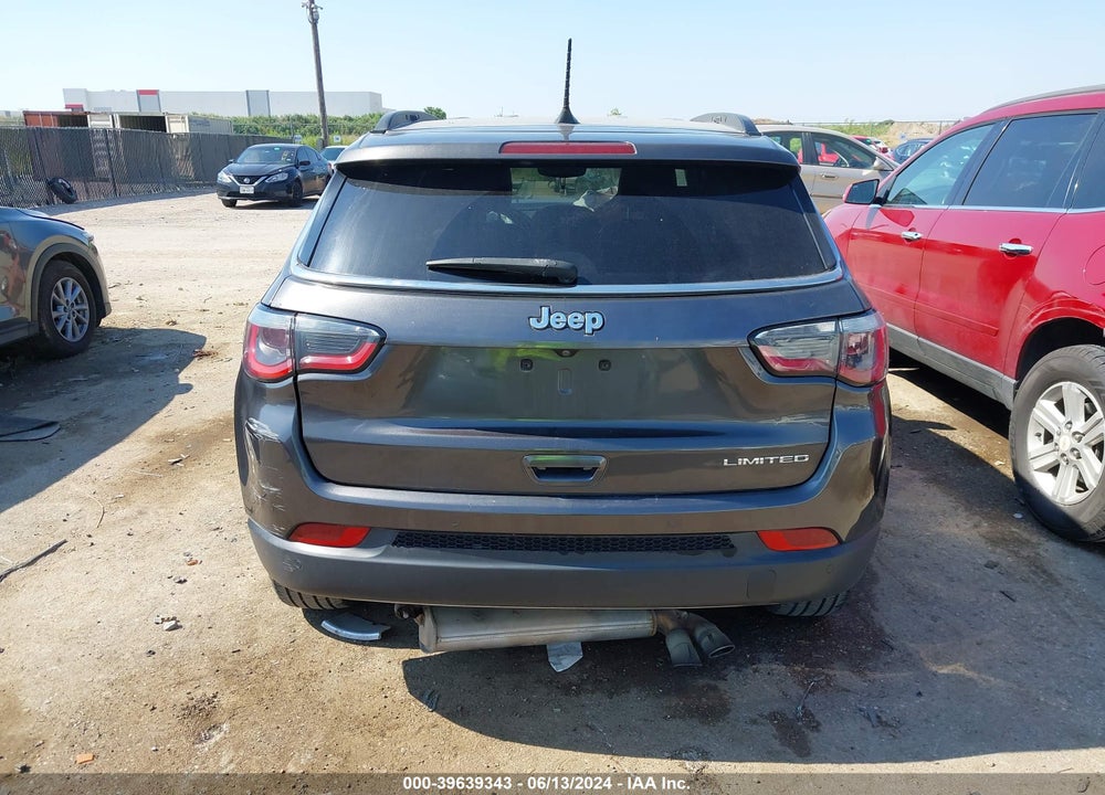 2018 JEEP COMPASS LIMITED FWD VIN: 3C4NJCCB2JT406724
