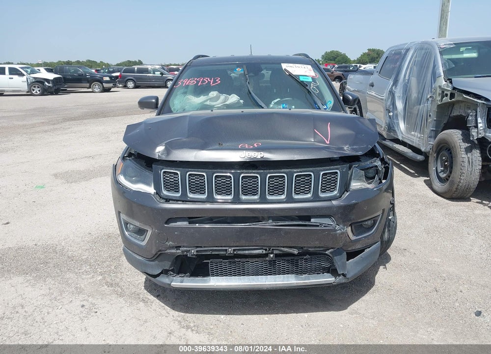 2018 JEEP COMPASS LIMITED FWD VIN: 3C4NJCCB2JT406724