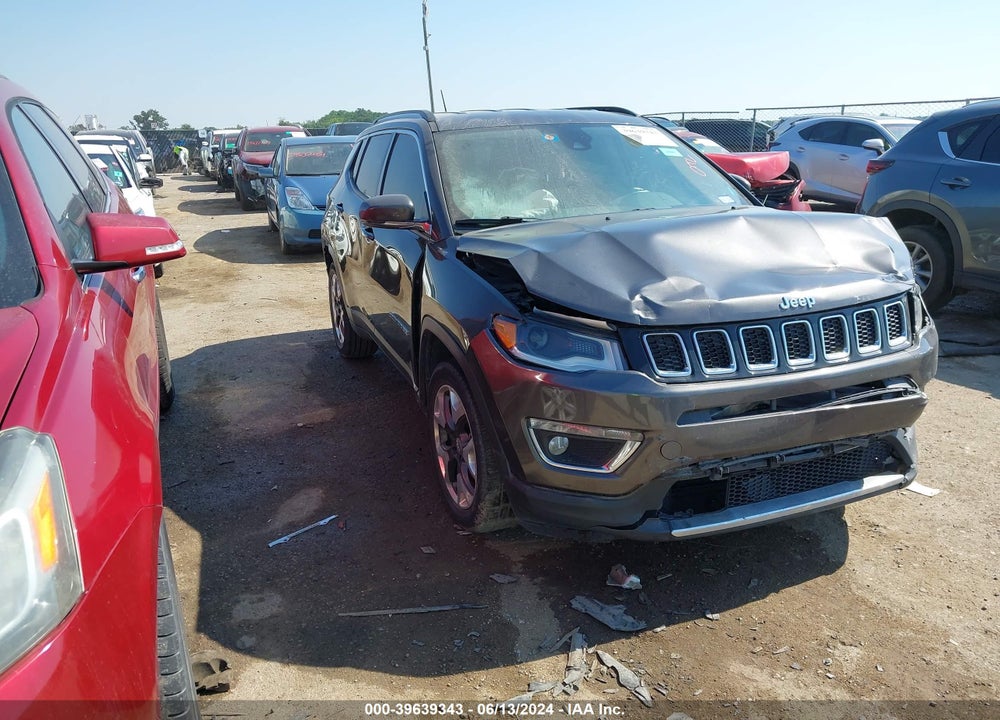 2018 JEEP COMPASS LIMITED FWD VIN: 3C4NJCCB2JT406724