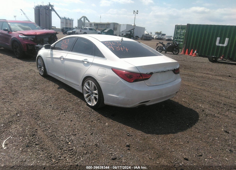 2012 HYUNDAI SONATA SE 2.0T VIN: 5NPEC4AB2CH393897