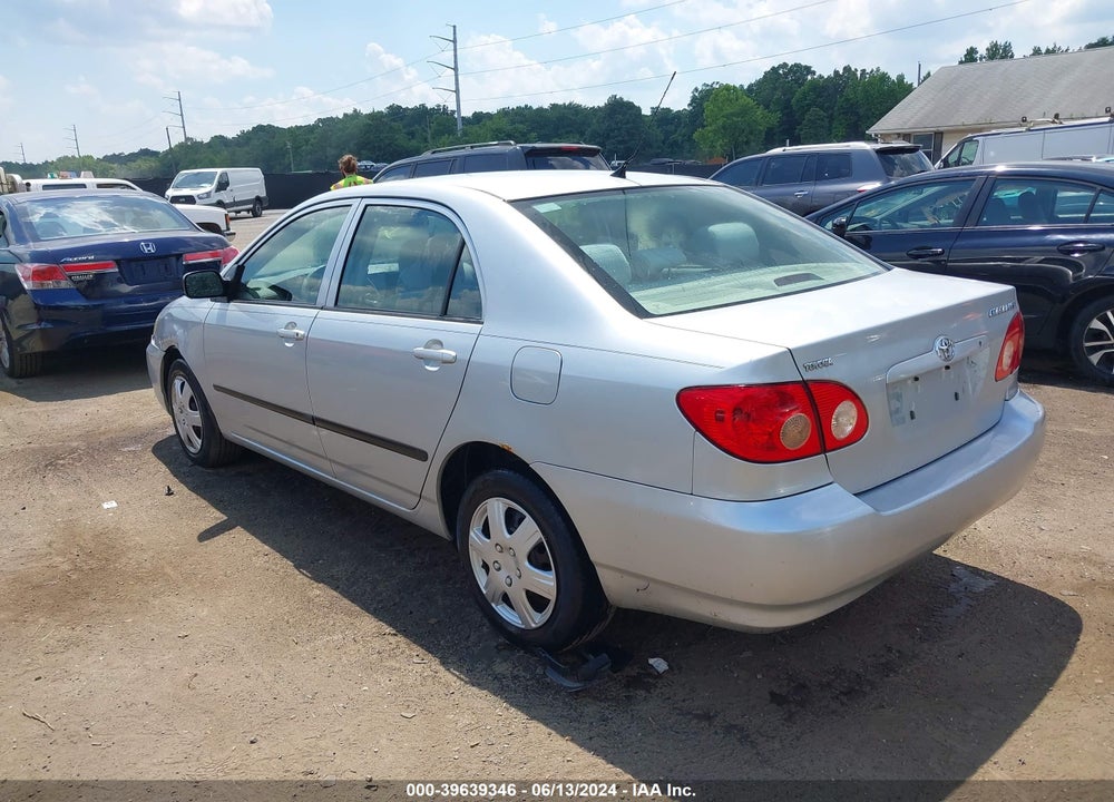 2007 TOYOTA COROLLA CE VIN: 2T1BR32E67C718919