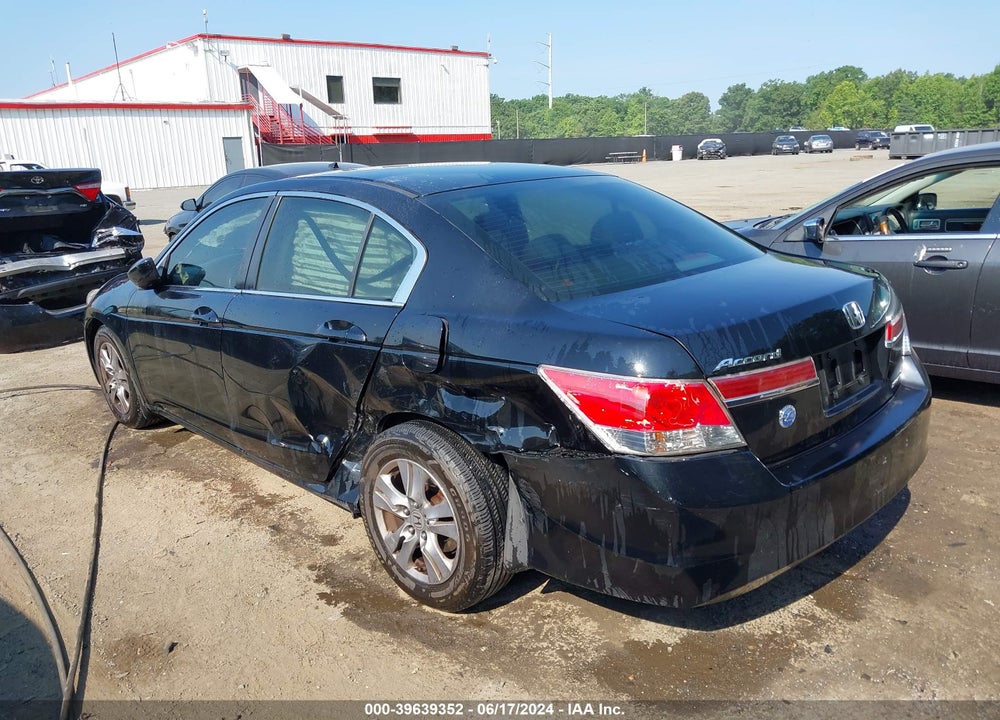 2012 HONDA ACCORD 2.4 SE VIN: 1HGCP2F68CA094578