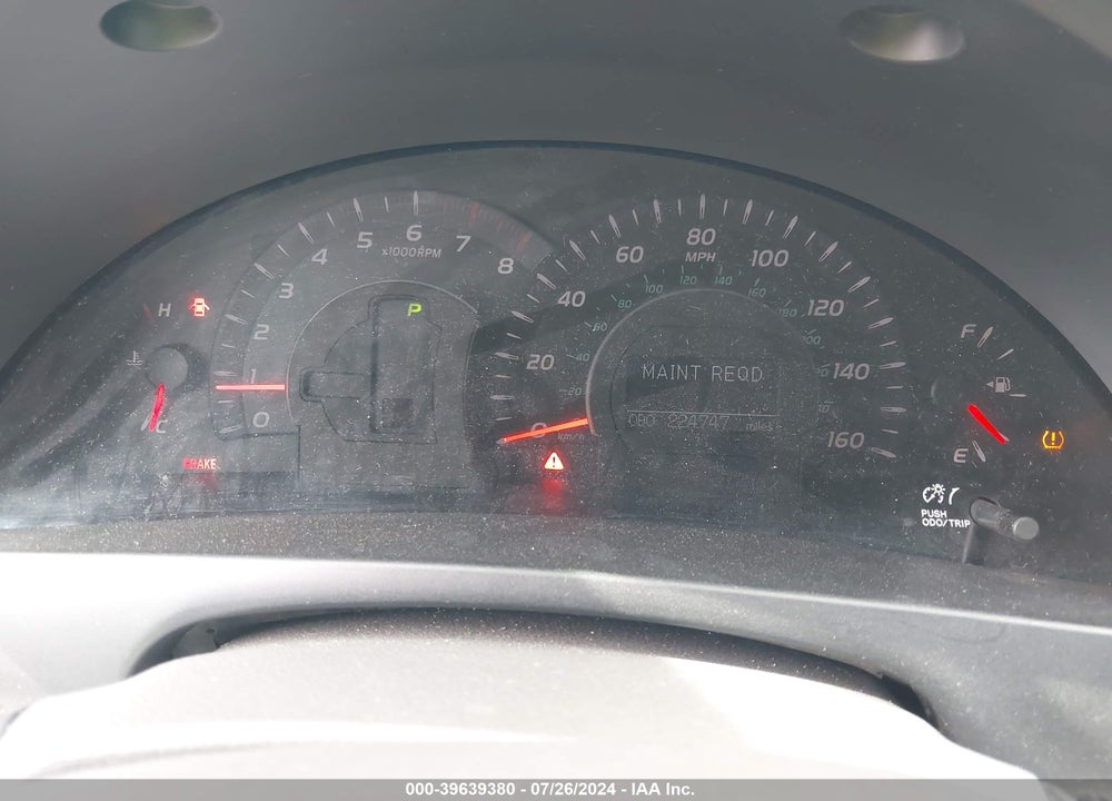 2007 TOYOTA CAMRY XLE V6 VIN: 4T1BK46K37U525815