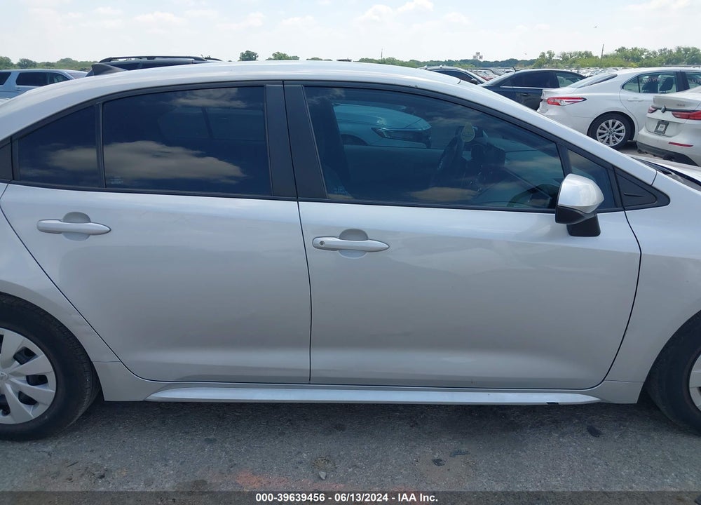 2022 TOYOTA COROLLA L VIN: 5YFDPMAE2NP332971